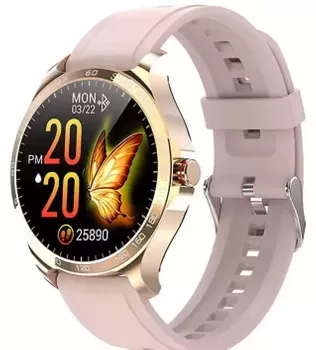 Smartwatch damski Garett Sport Factory RT złoty-róż.webp